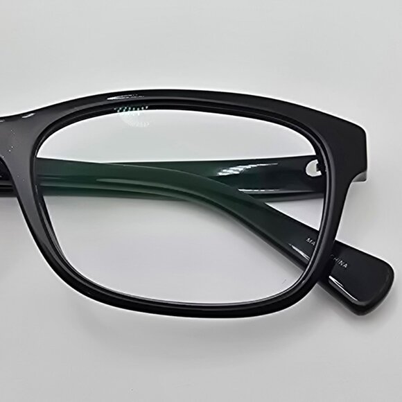 Coach HC6089 5002 Gloss Black Silver Full Rim Eyeglasses Frame 51-16-135 - Picture 12 of 13